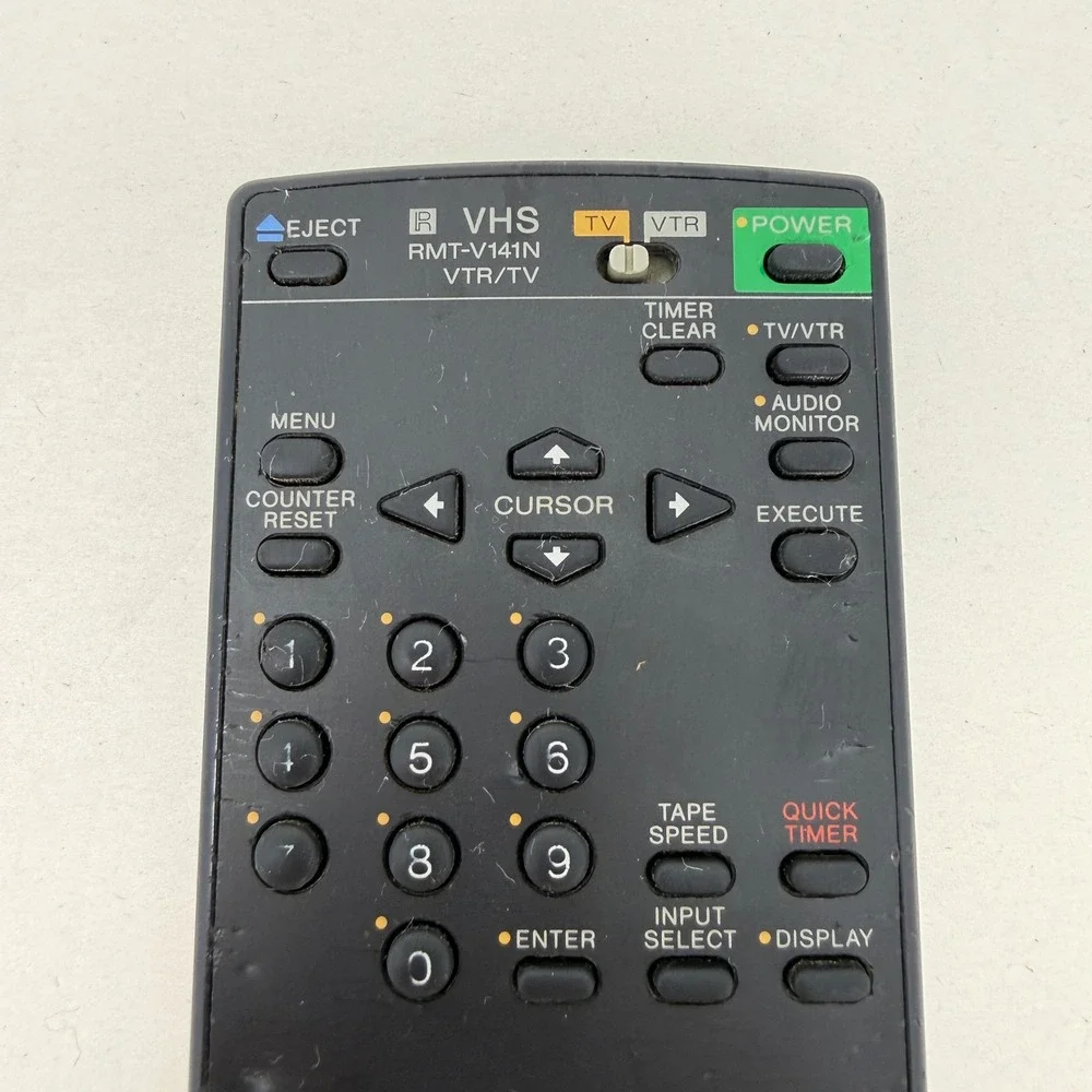 GENUINE SONY RMT-V141N VCR REMOTE - SLV-620HF SLV-710HF SLV-720HF